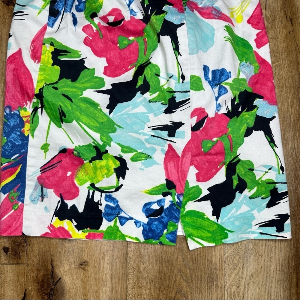Ann Taylor | Floral Multicolor Skirt Size 2P - Picture 7 of 12